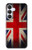 S2894 Drapeau britannique millésimé Etui Coque Housse pour Samsung Galaxy S25 FE