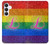 S2900 Arc en ciel LGBT Fierté lesbienne Drapeau Etui Coque Housse pour Samsung Galaxy S25 FE
