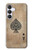 S2928 Ace Carte pique millésimé Etui Coque Housse pour Samsung Galaxy S25 FE, S26 FE