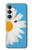 S3043 Coccinelle Daisy millésimé Etui Coque Housse pour Samsung Galaxy S25 FE