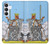 S3068 Carte de tarot Reine des épées Etui Coque Housse pour Samsung Galaxy S25 FE