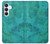 S3147 Aqua Marbre Pierre Etui Coque Housse pour Samsung Galaxy S25 FE, S26 FE