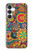 S3272 Motif coloré Etui Coque Housse pour Samsung Galaxy S25 FE, S26 FE