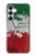 S3318 Italie Drapeau graphique Football Millésime Etui Coque Housse pour Samsung Galaxy S25 FE