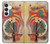 S3337 Wassily Kandinsky Hommage a Grohmann Etui Coque Housse pour Samsung Galaxy S25 FE, S26 FE