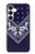 S3357 Marine Bleu Bandana Motif Etui Coque Housse pour Samsung Galaxy S25 FE