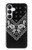 S3363 Motif Bandana Noir Etui Coque Housse pour Samsung Galaxy S25 FE
