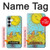 S3435 Carte de tarot Lune Etui Coque Housse pour Samsung Galaxy S25 FE
