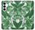 S3457 Papier Palm Monstera Etui Coque Housse pour Samsung Galaxy S25 FE