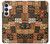 S3460 Motif Art Mali Etui Coque Housse pour Samsung Galaxy S25 FE, S26 FE
