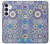 S3537 Motif marocain Mosaïque Etui Coque Housse pour Samsung Galaxy S25 FE