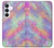S3706 Arc-en-ciel pastel Galaxy Pink Sky Etui Coque Housse pour Samsung Galaxy S25 FE