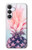 S3711 Ananas rose Etui Coque Housse pour Samsung Galaxy S25 FE