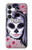 S3821 Sugar Skull Steampunk Fille Gothique Etui Coque Housse pour Samsung Galaxy S25 FE