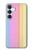 S3849 Couleurs verticales colorées Etui Coque Housse pour Samsung Galaxy S25 FE