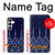S3950 Motif textile thaïlandais bleu Etui Coque Housse pour Samsung Galaxy S25 FE