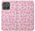 S2213 Motif rose Léopard Etui Coque Housse pour Motorola Edge (2025)