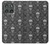 S2371 Crâne Motif monochrome Millésime Etui Coque Housse pour Motorola Edge (2025)