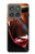 S2396 Rouge Bouteille de vin et le verre Etui Coque Housse pour Motorola Edge (2025)