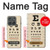 S2502 Tableau d'examen des yeux Etui Coque Housse pour Motorola Edge (2025)