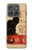 S2739 Chat Noir Noir Chat Millésime Etui Coque Housse pour Motorola Edge (2025)