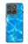 S2788 Bleu Piscine d'eau Etui Coque Housse pour Motorola Edge (2025)