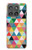 S3049 Triangles Couleurs vibrantes Etui Coque Housse pour Motorola Edge (2025)