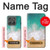 S3150 Mer Plage Etui Coque Housse pour Motorola Edge (2025)
