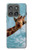 S3680 Girafe de sourire mignon Etui Coque Housse pour Motorola Edge (2025)