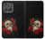 S3753 Roses de crâne gothique sombre Etui Coque Housse pour Motorola Edge (2025)