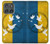 S3857 Colombe de la paix drapeau ukrainien Etui Coque Housse pour Motorola Edge (2025)