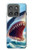 S4004 Peinture à l'huile Requin géant.jpeg Etui Coque Housse pour Motorola Edge (2025)