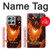 S0414 Dragon de feu Etui Coque Housse pour Motorola Moto G56