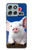 S0608 Je aime Bacon bébé mignon de porc Etui Coque Housse pour Motorola Moto G56
