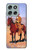 S0772 Cowboy occidental Etui Coque Housse pour Motorola Moto G56 S0772 Cowboy occidental Etui Coque Housse pour Motorola Moto G56