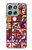 S1923 Hanafuda japonaise Carte de fleur Etui Coque Housse pour Motorola Moto G56 S1923 Hanafuda japonaise Carte de fleur Etui Coque Housse pour Motorola Moto G56