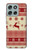 S2310 Noël Rennes neige Etui Coque Housse pour Motorola Moto G56