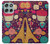 S2353 Paris Dessin Motif de Millésime Etui Coque Housse pour Motorola Moto G56