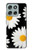 S2477 une marguerite Etui Coque Housse pour Motorola Moto G56