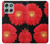 S2478 fleur rouge Daisy Etui Coque Housse pour Motorola Moto G56