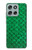 S2704 Vert poisson échelle motif graphique Etui Coque Housse pour Motorola Moto G56