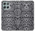 S2855 Blanc Rattle Serpent Imprimé graphique Peau Etui Coque Housse pour Motorola Moto G56