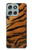 S2962 Tigre Stripes imprimé graphique Etui Coque Housse pour Motorola Moto G56