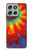 S2985 Coloré Tie Dye Texture Etui Coque Housse pour Motorola Moto G56