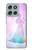 S2992 Princesse Pastel Silhouette Etui Coque Housse pour Motorola Moto G56