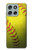S3031 Softball balle jaune Etui Coque Housse pour Motorola Moto G56