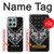 S3363 Motif Bandana Noir Etui Coque Housse pour Motorola Moto G56