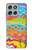 S3407 hippie Art Etui Coque Housse pour Motorola Moto G56