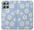 S3681 Motif de fleurs de marguerite Etui Coque Housse pour Motorola Moto G56