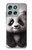 S3978 Bébé panda mignon Etui Coque Housse pour Motorola Moto G56